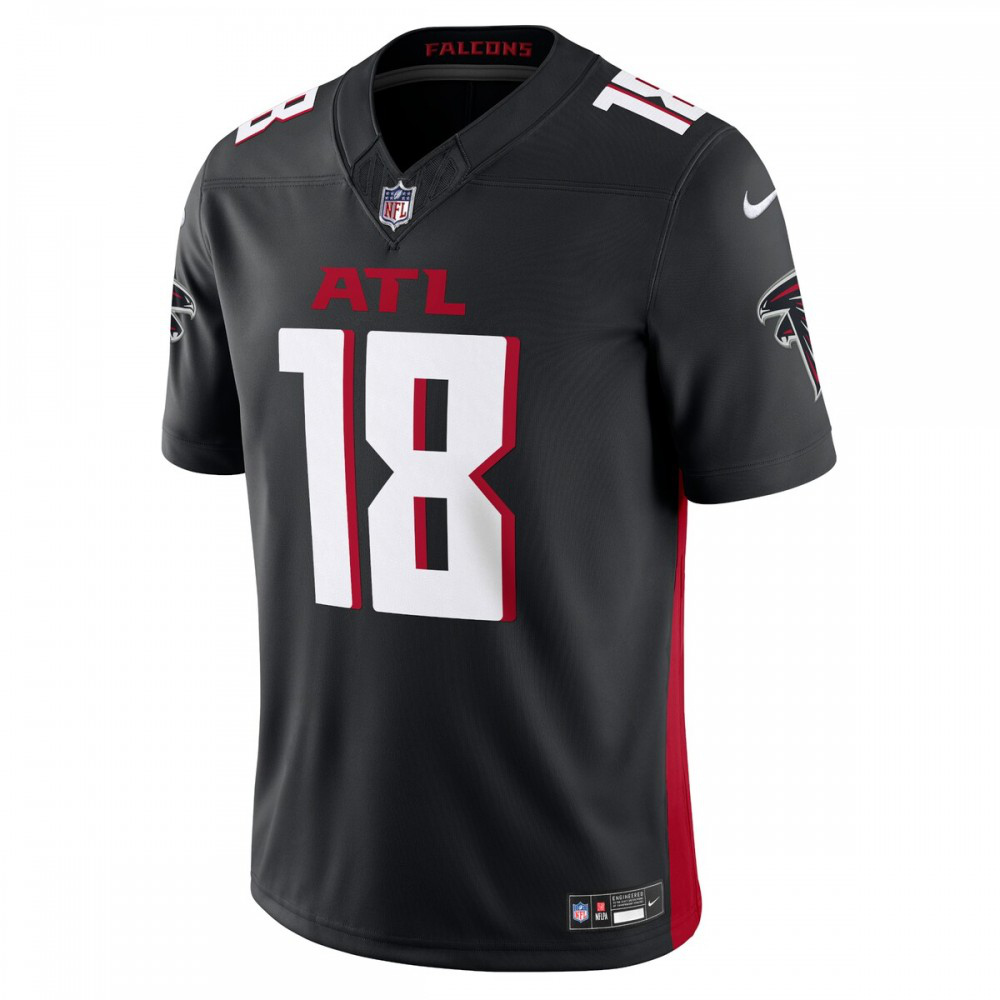 Kirk Cousins Atlanta Falcons Nike Vapor F.U.S.E. Limited Jersey - Black-GridironStore